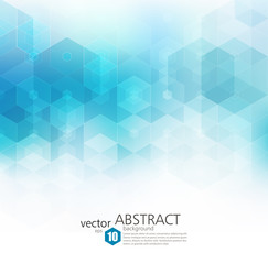 Wall Mural - Vector Abstract geometric background. Template brochure design
