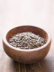 Poster - rustic french green puy lentil