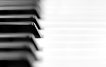 Close-up Of Piano Keys