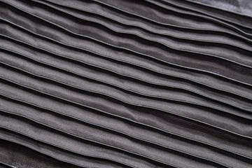 silver pleated fabric texture