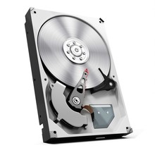 3d Detailed Open Hard Drive Disk