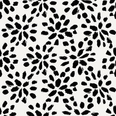 Poster - Hand Drawn Floral Seamless Pattern