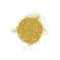 Wall Mural - Vector modern gold glitter abstract background