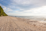 Fototapeta Nowy Jork - Coast of the Baltic Sea in Poland