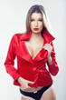 © zdenek kintr - attractive cute girl in red