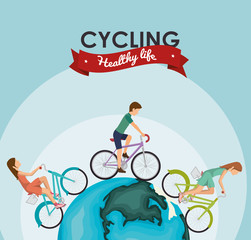 Poster - bicycle lifestyle design 