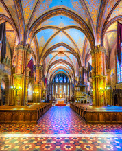 Budapest,  Mathias Cathedral, Hungary