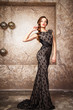 © cherry_d - portrait of beautiful elegant young woman in gorgeous evening dress
