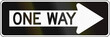 © jojoo64 - United States MUTCD road sign - One way to the right