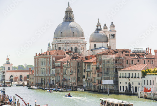 Obraz w ramie Grand canal of Venice panoram foto, Italy 