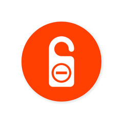 Poster - Orange Flat App Icon