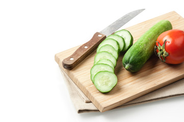 Wall Mural - cucumbers