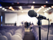 © VTT Studio - Microphone in Conference room Event Background