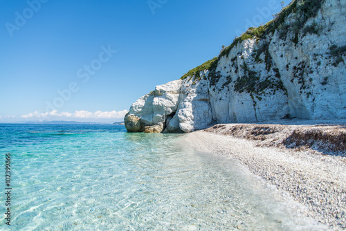 Cuadros en Lienzo Capo Bianco beach Portoferraio - Elba Island - Tuscany - Italy