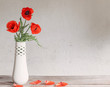 still life with poppies