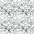 © desertsands - Seamless pattern of mathematical operation and equation, endless arithmetic pattern on endless copybook paper sheet. Handwritten lesson. Geometry, math, physics, electronic engineering subjects.