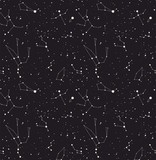Fototapeta Lawenda - Star constellation vector