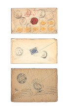Ancient Collection Of Envelopes