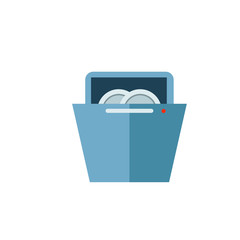 Poster - Dishwasher flat icon