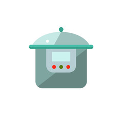 Poster - Multicooker flat icon