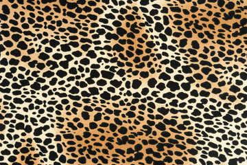 Wall Mural - texture of print fabric striped leopard