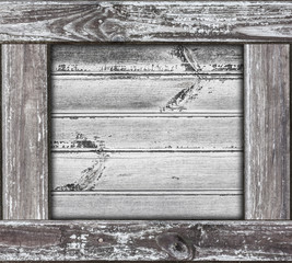 Wooden frame box template. Made with two different types of wood.