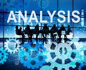 Sticker - Analysis Analytics Business Strategy Research Concept