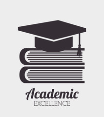 Sticker - academic excellence design 