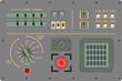 © vlasc - Vector illustration - Analog vintage control panel