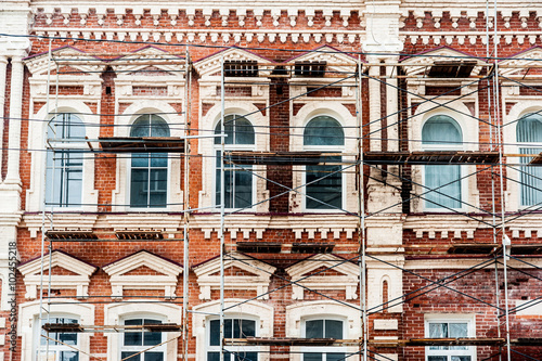 Fotografía Restoration of old building