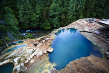 North Umpqua River Hot Springs Pools