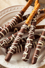 Sticker - Dark Chocolate Covered Pretzels