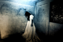Ghost In Haunted House