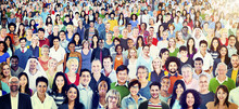 Diversity Large Group Of People Multiethnic Concept