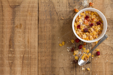 Sticker - Granola or muesli with dried berries