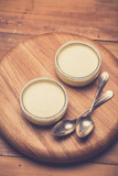 Fototapeta  - Vanilla bean Creme brulee