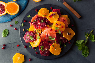 Raw Homemade Citrus Salad