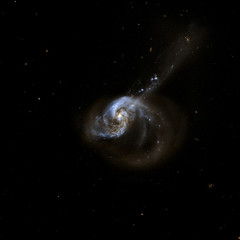 Wall Mural - View image of Galaxy system isolated Elements of this image furnished by NASA
