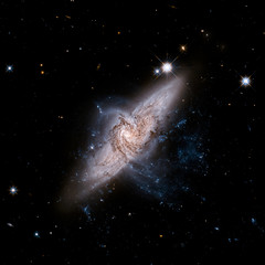 Wall Mural - View image of Galaxy system isolated Elements of this image furnished by NASA