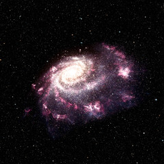 Wall Mural - View image of Galaxy system isolated Elements of this image furnished by NASA