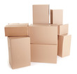 © Africa Studio - Set of cardboard boxes isolated on white