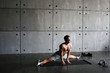 © Zarya Maxim - Man on the Mat practicing yoga and fitness