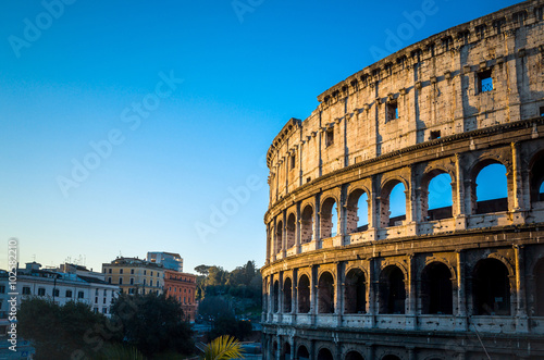 Naklejka - mata magnetyczna na lodówkę Colosseum in Rome in Rome