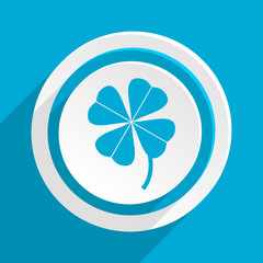 Poster - blue flat vector icon 