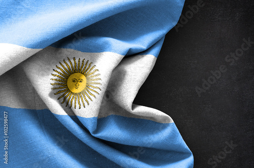 flaga-argentyny-na-tablica-backgrou