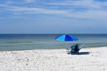 Beach Chairs with Umbrella