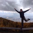 touriste en haut de Quito