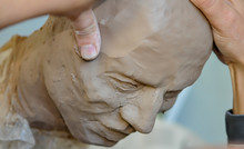 Buste Sculpture Argile