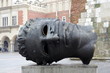 kraków rzeźba głowy - Eros spętany