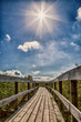 © stedem_photo - footbridge and sun